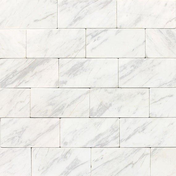 Daltile Marble 3" x 6"-Marble Tile-Daltile-Contempo White Honed-3" x 6"-State Tile