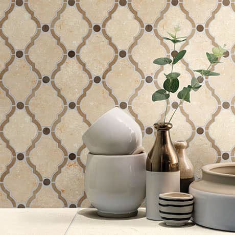 Daltile Decorative Accents 11.5" x 12"-Natural Stone Mosaic-Daltile-State Tile