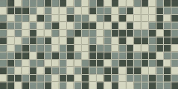 Daltile Keystones Blend 1 x 1 12" x 24"-Porcelain Mosaic-Daltile-Rye Blend-12" x 24"-State Tile