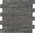 American Olean Stacked Stone 6" x 24"-Natural Stone Tile-American Olean-Macau Black-6" x 24"-State Tile