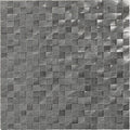 Daltile Structure 11.9" x 11.9"-Metal Mosaic-Daltile-Gunmetal-11.9" x 11.9"-State Tile