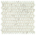 Daltile Statuette 11.75" x 11.63"-Glass Mosaic-Daltile-Venetian White-11.75" x 11.63"-State Tile