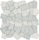 Daltile Raine 12" x 12"-Marble Mosaic-Daltile-Cirrus Storm Pebble Mosaic-12" x 12"-State Tile