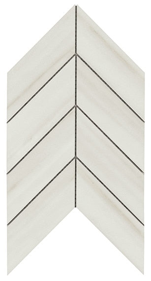 American Olean Ideology Chevron 7.44" x 14.44"-Porcelain Mosaic-American Olean-Lasa Beige-7.44" x 14.44"-State Tile