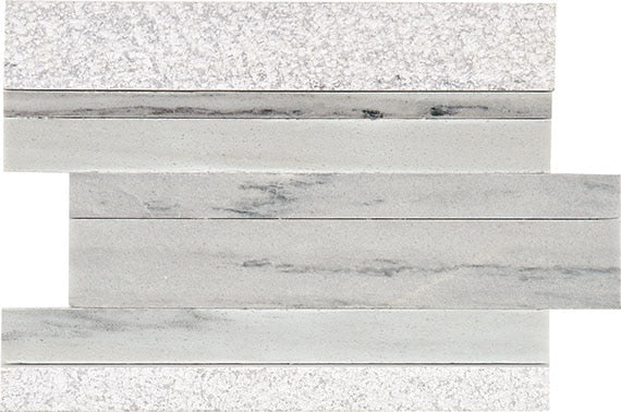 Marazzi Haven Point Modern Stack Stone 9" x 12"-Natural Stone Mosaic-Marazzi-Candid Heather-9" x 12"-State Tile