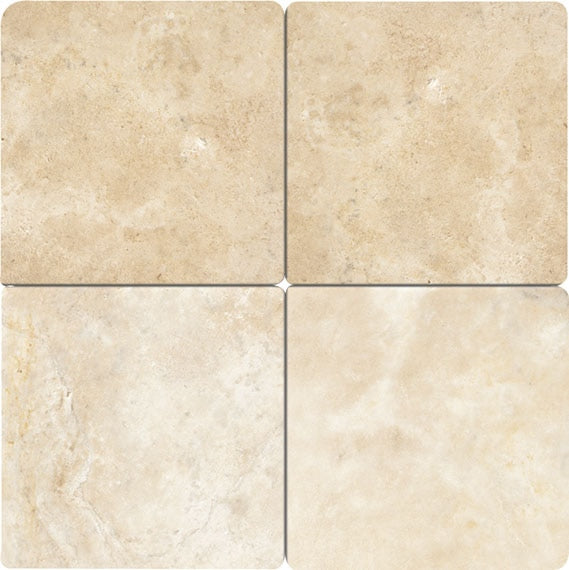 Daltile Travertine 4" x 4"-Traventine Tile-Daltile-Torreon-4" x 4"-State Tile