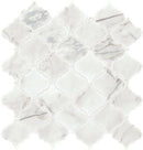 Daltile Marble Baroque 13.38" x 13.75"-Marble Mosaic-Daltile-Venetian Calacatta Polished-13.38" x 13.75"-State Tile