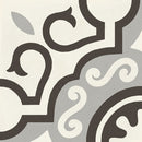 Marazzi D Segni Deco 8" x 8"-Porcelain Tile-Marazzi-Parisian Smoke Blend-8" x 8"-State Tile