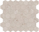 American Olean Rochester Hexagon 10.25" x 11.38"-Porcelain Mosaic-American Olean-Beige-10.25" x 11.38"-State Tile