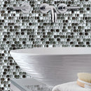 Daltile Jewel Tide 12.18" x 12.31"-Glass Mosaic-Daltile-State Tile
