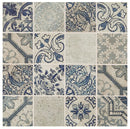 Daltile Sublimity Encaustic 11" x 11"-Natural Stone Mosaic-Daltile-Restore Sequence-11" x 11"-State Tile