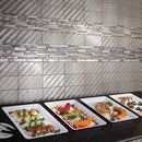 American Olean Refined Metals Linear Wave 2" x 8"-Metal Tile-American Olean-State Tile