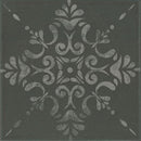 Marazzi Moroccan Concrete Deco 8" x 8"-Porcelain Tile-Marazzi-Aziza Charcoal-8" x 8"-State Tile