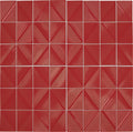 Daltile Revalia 11.75" x 15.62"-Ceramic Mosaic-Daltile-Red-11.75" x 15.62"-State Tile