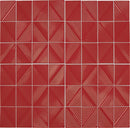 Daltile Revalia 11.75" x 15.62"-Ceramic Mosaic-Daltile-Red-11.75" x 15.62"-State Tile