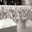 Marazzi Midpark Mosaics 12.57" x 13.37"-Glass & Stone Mosaic-Marazzi-State Tile