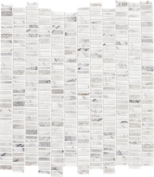 Daltile Marble 1" 12" x 12"-Marble Mosaic-Daltile-Venetian Calacatta Polished-12" x 12"-State Tile