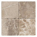Daltile Marble 4" x 4"-Marble Tile-Daltile-Emperador Light Classico Honed-4" x 4"-State Tile