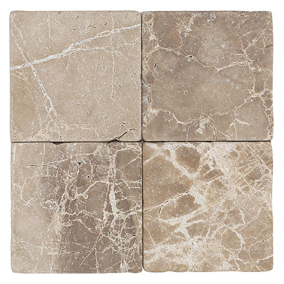 Daltile Marble 4" x 4"-Marble Tile-Daltile-Emperador Light Classico Honed-4" x 4"-State Tile