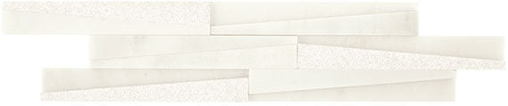 Daltile Marble Wedge 5" x 24"-Marble Mosaic-Daltile-Empyrean Ice Polished-5" x 24"-State Tile