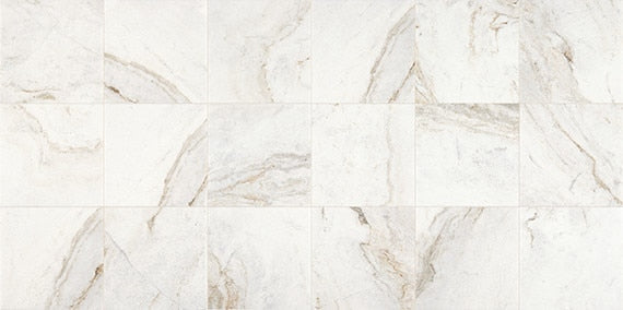 Daltile Marble 18" x 18"-Marble Tile-Daltile-Daphne White Honed-18" x 18"-State Tile