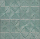 Daltile Revalia 11.75" x 15.62"-Ceramic Mosaic-Daltile-Sage Green-11.75" x 15.62"-State Tile