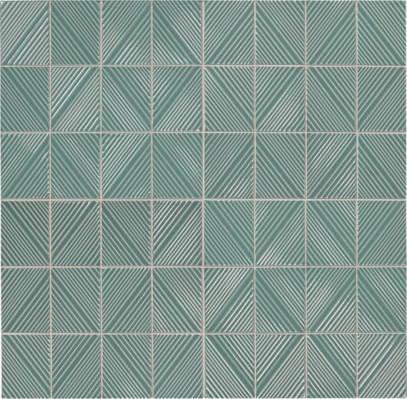 Daltile Revalia 11.75" x 15.62"-Ceramic Mosaic-Daltile-Sage Green-11.75" x 15.62"-State Tile