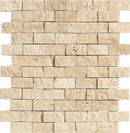 Daltile Travertine 1 x 2 12" x 12"-Traventine Mosaic-Daltile-Torreon-12" x 12"-State Tile