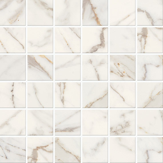 Marazzi Marble Obsession 12" x 12"-Porcelain Mosaic-Marazzi-Calacatta Gold-12" x 12"-State Tile