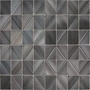Daltile Revalia 11.75" x 15.62"-Ceramic Mosaic-Daltile-Metallic Gray-11.75" x 15.62"-State Tile