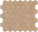Marazzi Moroccan Concrete 10.25" x 11.38"-Porcelain Mosaic-Marazzi-Ochre-10.25" x 11.38"-State Tile