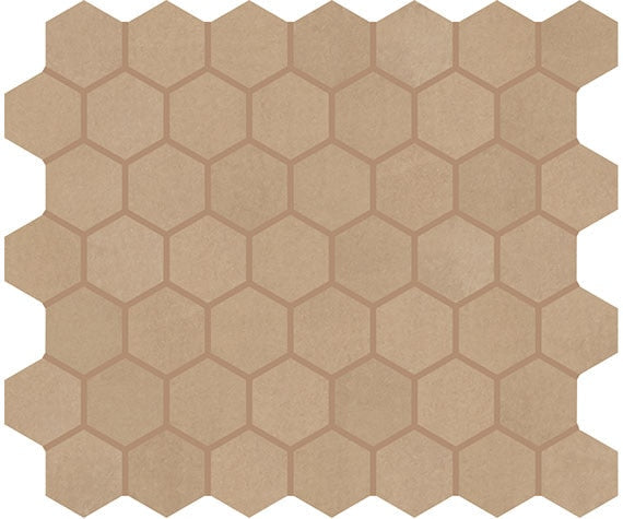 Marazzi Moroccan Concrete 10.25" x 11.38"-Porcelain Mosaic-Marazzi-Ochre-10.25" x 11.38"-State Tile