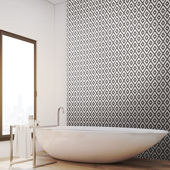 Daltile Keystones Unglazed Mosaics 2 X 1 Brick Joint 12" x 24"-Porcelain Mosaic-Daltile-State Tile