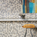 American Olean Crosswood 11" x 12"-Glass Mosaic-American Olean-State Tile