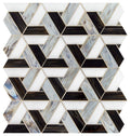 Daltile Vivify 13" x 14.75"-Glass Mosaic-Daltile-Midnight Dream-13" x 14.75"-State Tile