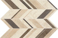 Daltile Decorative Accents 12" x 22"-Natural Stone Mosaic-Daltile-Fusion Brun-12" x 22"-State Tile