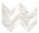 Daltile Pietra Divina Chevron 14" x 14"-Natural Stone Mosaic-Daltile-Calacatta Dolomiti-14" x 14"-State Tile
