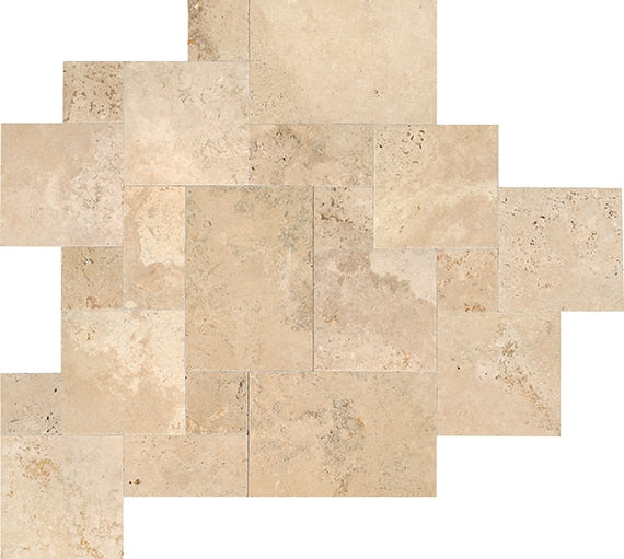 American Olean Travertine 16" x RL-Travertine Tile-American Olean-Mendocino-16" x RL-State Tile