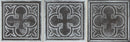 Daltile Vintage Metals 4" x 4"-Metal Tile-Daltile-Whitewash Iron Clover-4" x 4"-State Tile