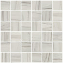 American Olean Ideology 11.34" x 11.34"-Porcelain Mosaic-American Olean-Calacatta Grey-11.34" x 11.34"-State Tile