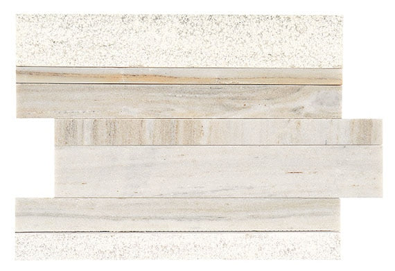 Marazzi Haven Point Modern Stack Stone 9" x 12"-Natural Stone Mosaic-Marazzi-Open Horizon-9" x 12"-State Tile