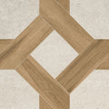 Daltile Museo 24" x 24"-Porcelain Tile-Daltile-Exhibition White Interwoven Trellis-24" x 24"-State Tile