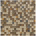 Marazzi Crystal Stone II 12" x 12"-Stone & Glass Mosaic-Marazzi-Terracotta-12" x 12"-State Tile
