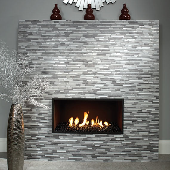 American Olean Morello 11.88" x 13.25"-Glass & Metal Mosaic-American Olean-State Tile