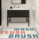 American Olean Unglazed Mosaic 2 x 1 Brick Joint 12" x 24"-Porcelain Mosaic-American Olean-State Tile