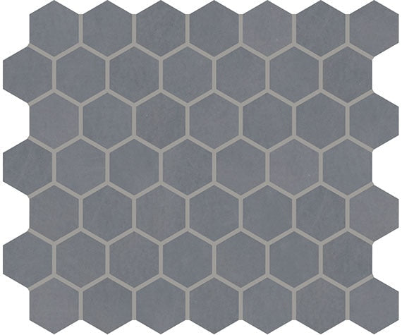 Marazzi Moroccan Concrete 10.25" x 11.38"-Porcelain Mosaic-Marazzi-Blue Gray-10.25" x 11.38"-State Tile
