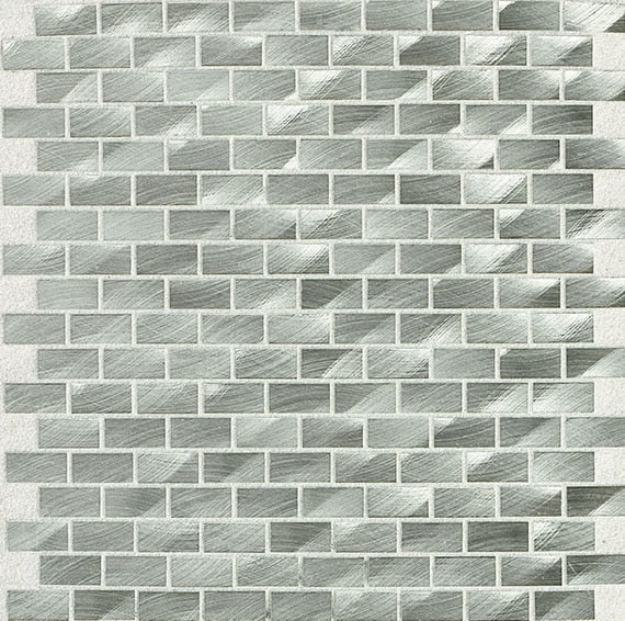 Daltile Structure 11.75" x 11.75"-Metal Mosaic-Daltile-Steel-11.75" x 11.75"-State Tile