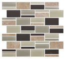 American Olean Color Appeal 3" 11.75" x 12.75"-Glass & Stone Mosaic-American Olean-Canyon Trail-11.75" x 12.75"-State Tile