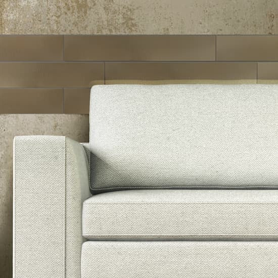 Daltile Render Metals Pleated 3" x 18"-Metal Plank-Daltile-State Tile