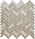 American Olean Serentina Herringbone 12" x 12"-Glass & Stone Mosaic-American Olean-Accord-12" x 12"-State Tile